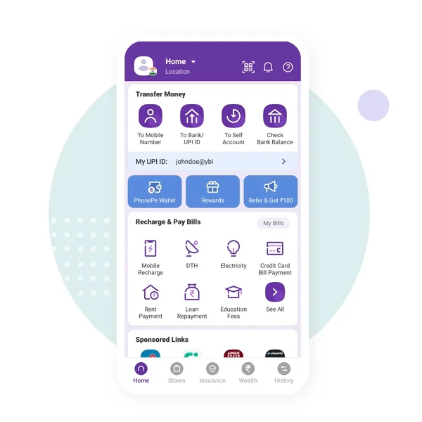 Phonepe transaction history 