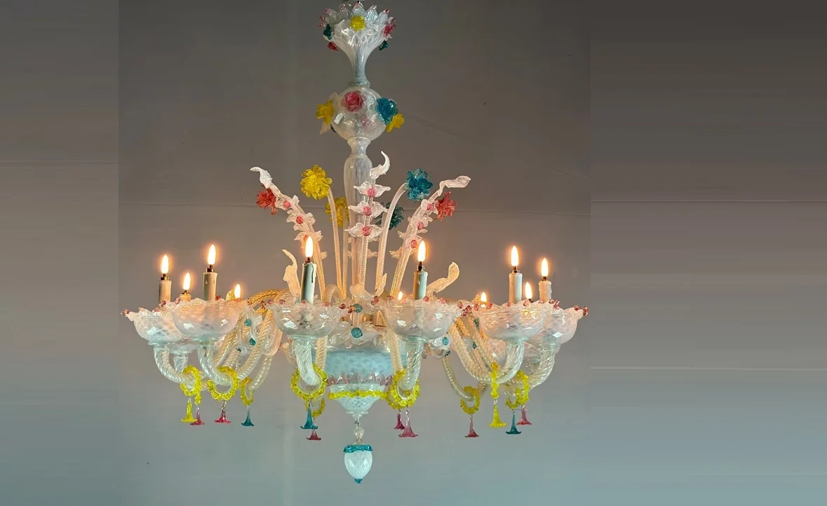 The Grand Return of Murano Chandeliers in British Interiors